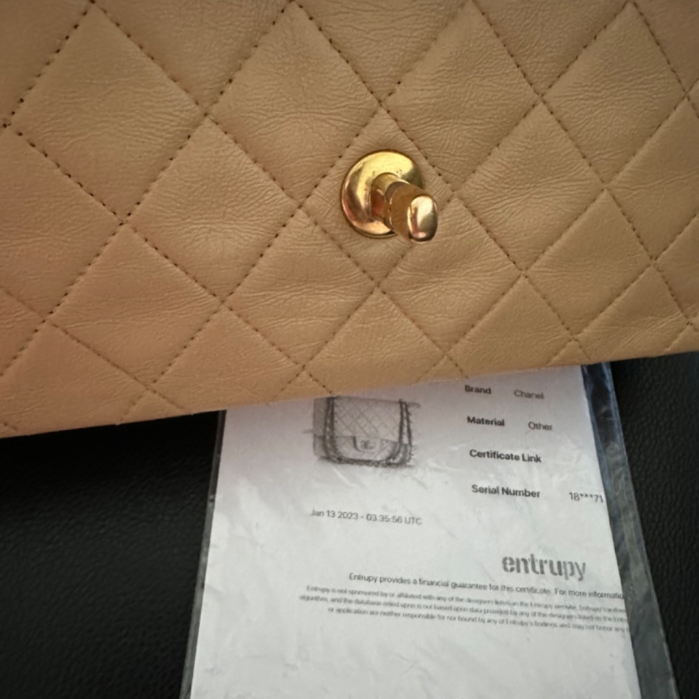 Chanel classic double flap medium ghw - vintage - Picture 10 of 16
